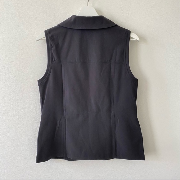 Zenergy By Chico’s Women’s Black with Studded Detail Vest - Picture 4 of 8